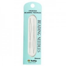 Tulip twisted beading needle - 70mm